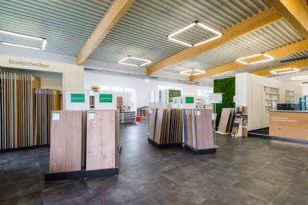 BayWa Baustoffe Standort mit Ausstellungswelt