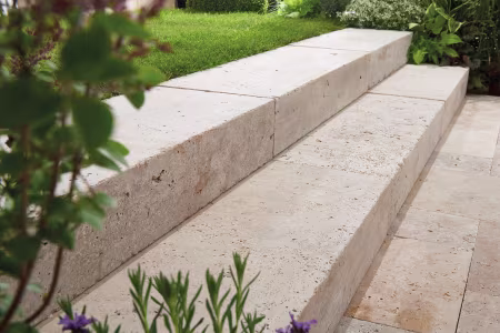 casafino Blockstufe Travertin