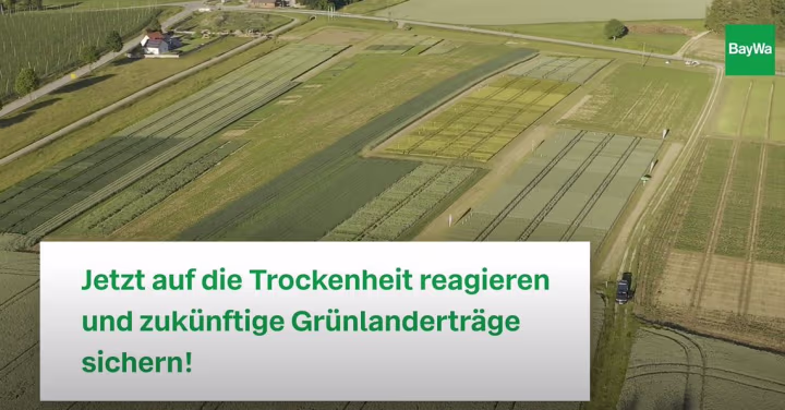Machen Sie jetzt Ihr Grünland klimaresilient!