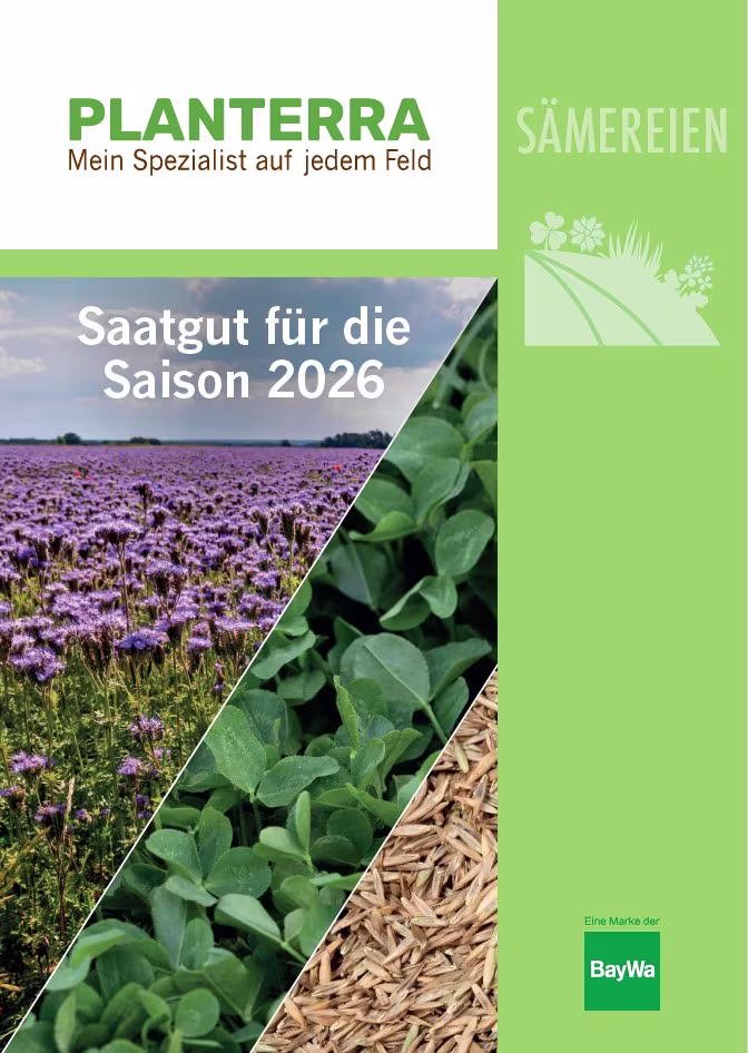 PLANTERRA Sämereien Broschüre 2026