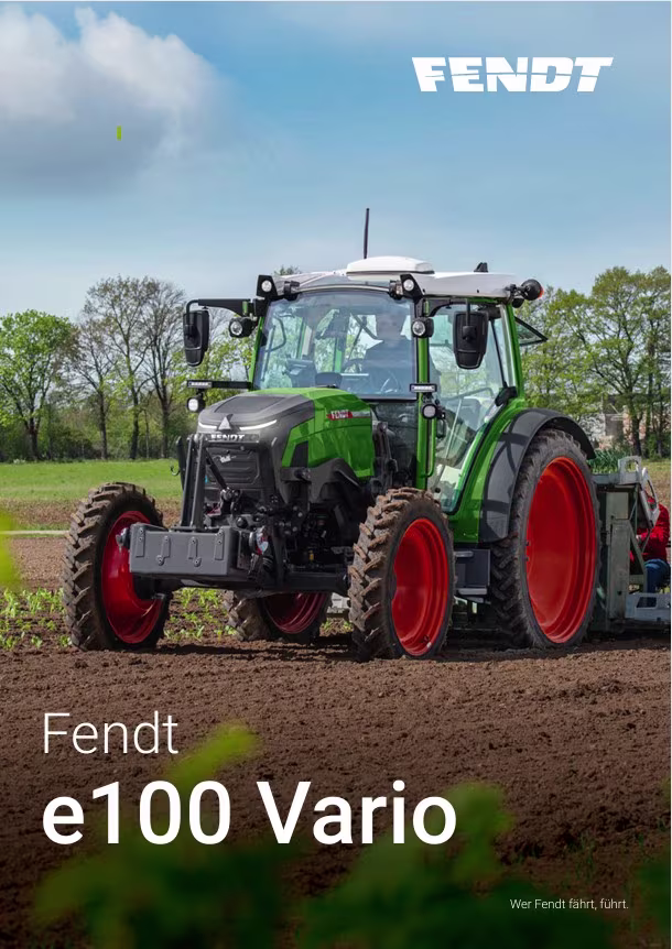 Fendt e100 Vario