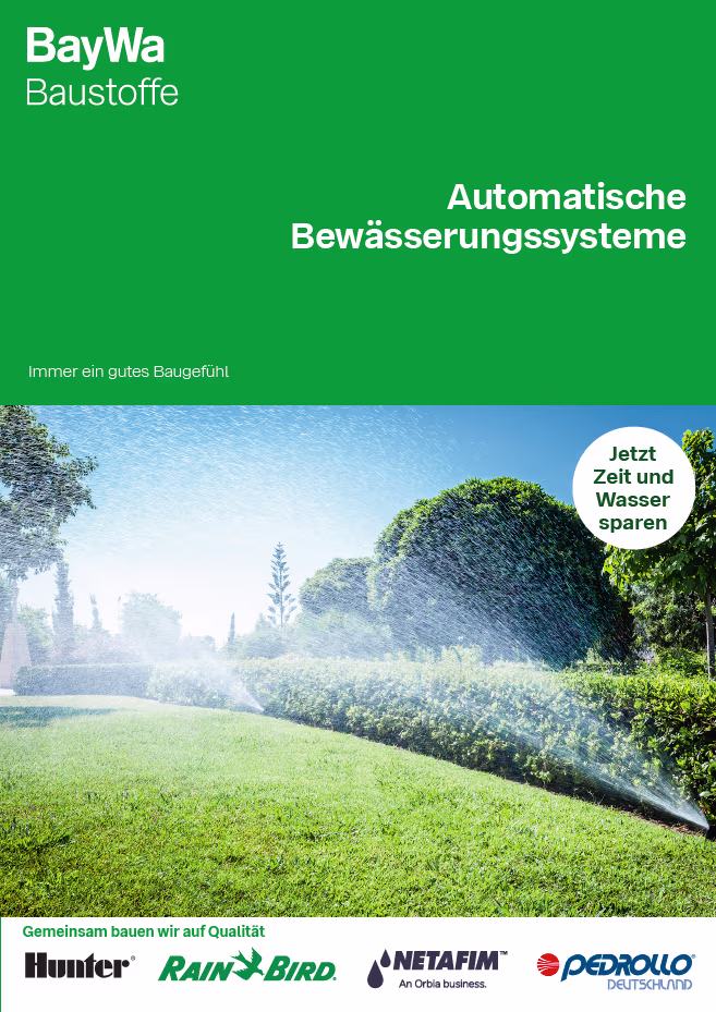 Automatische Bewässerungssysteme