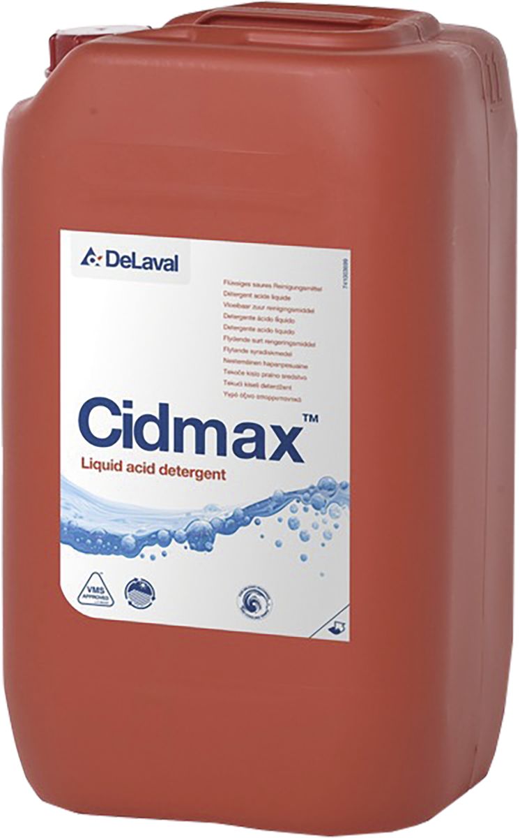DeLaval Melkmaschinenreiniger "Cidmax" 25 l sauer, flüssig, 741007305