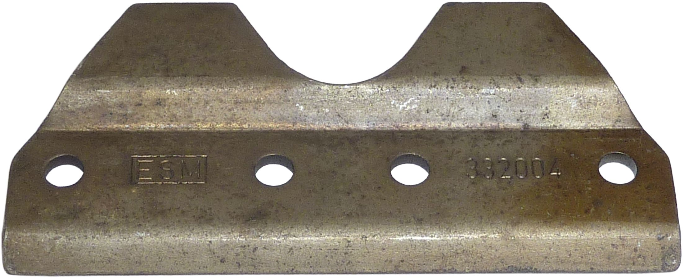 ESM Führungsleiste 4 x Bohrung, für Universalmähbalken mit flacher, glatter und schmaler Klinge Agria, ESM, Iseki, 332 0040