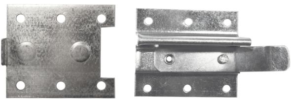 GEKA Blechteil hinten rechts, für Winkelhalter (Best. Nr. 10065179)