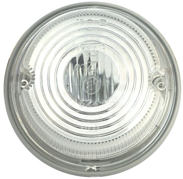 Hella Positionsleuchte vorn links/rechts weiß, Ø 80 mm, 2PF 001 259-631