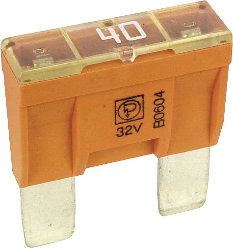 Herth + Buss Flachstecksicherung "Maxi", 32 V, 40 A, orange, 50 295 544