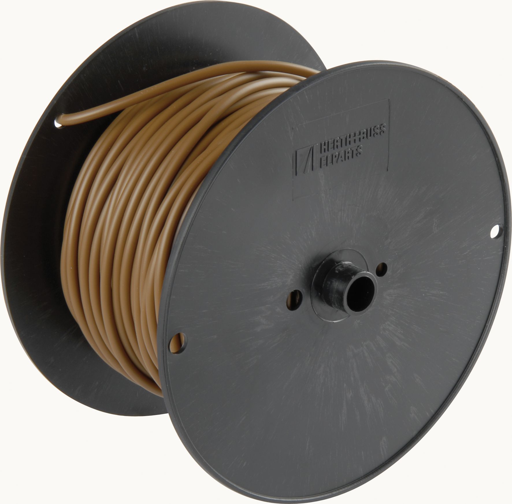 Herth + Buss Elektroleitung FLY, 1 x 2,5 mm², braun, 50 m Spule, 51 274 209/07