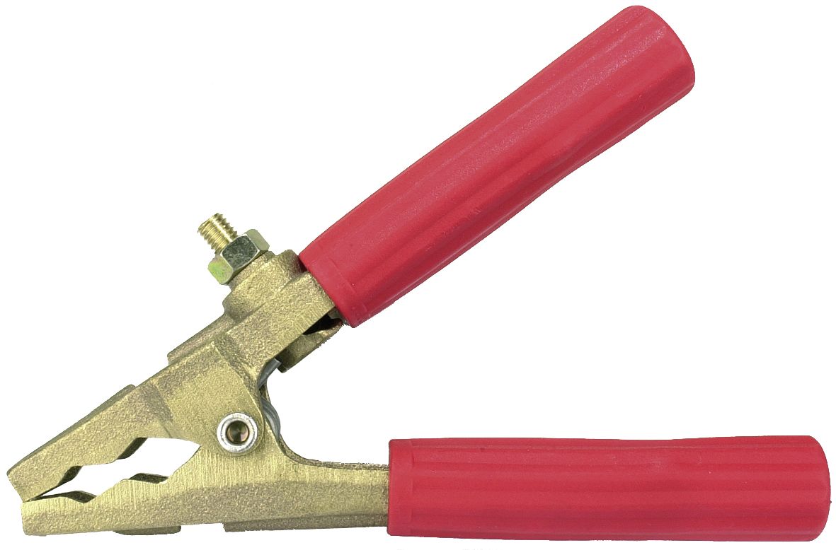 Herth + Buss Batterieladezange bis Stromstärke max. 750 A, CuZn (Messing), Polung +, teilisoliert, 52 289 550