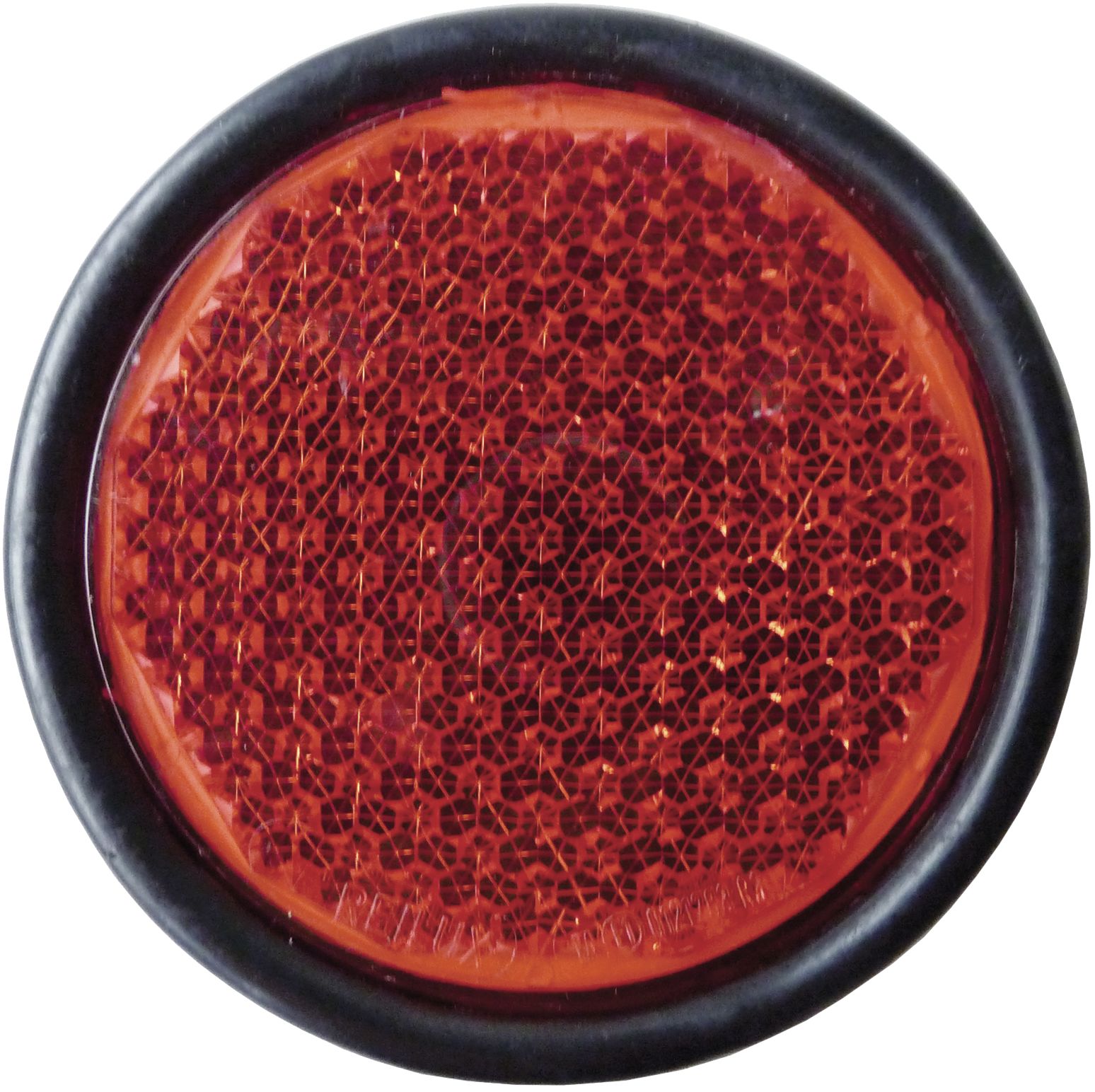 Herth + Buss Rückstrahler rot, rund, geschraubt; M 5, Ø 67 mm, 78 623 011