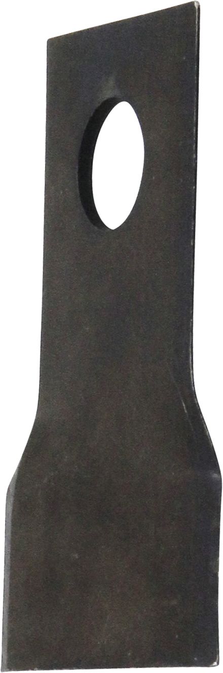 Pöttinger Kreiselmäherklinge 96 x 49 x 3 mm links, gedreht, für Mähwerk Cat, Eurocat, 434.979