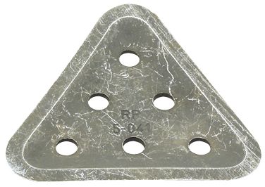 Rasenmähermesser 76 mm, ZB rund, 6,1 mm, für Mäher Wolf-Garten