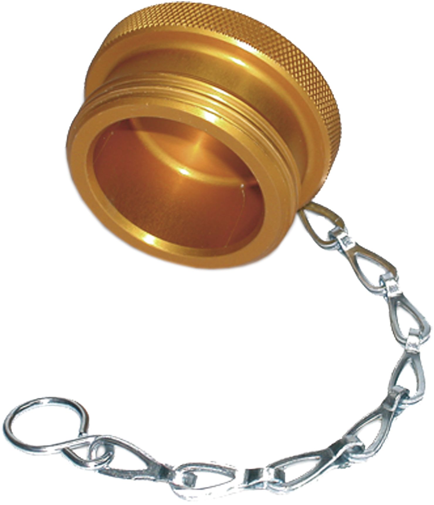 Staubschutz für Loshälfte Rohrleitungskupplung BG 2, Rd 32 x 3 AG, PVC (Polyvinylchlorid), mit Kette