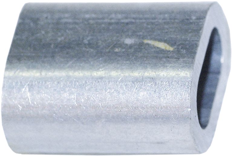 Pressklemme 12 mm Aluminium DIN 3093, für Stahlseil