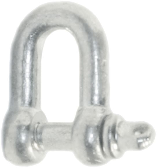 Schäkel verzinkt Lichte Weite 14 mm, Tragkraft 0,40 t, DIN 82101-A