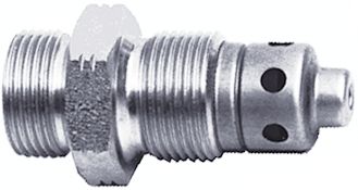 Wabco Rückschlagventil pneumatisch, Länge 57,5 mm, Nennweite 8 mm, Betriebsdruck max. 20 bar, 434 021 000 0