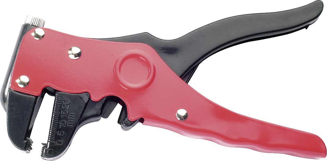 Herth + Buss Abisolierzange für Kabel von 0,5 – 6 mm², Abisolierlänge bis 25 mm, 90 942 305