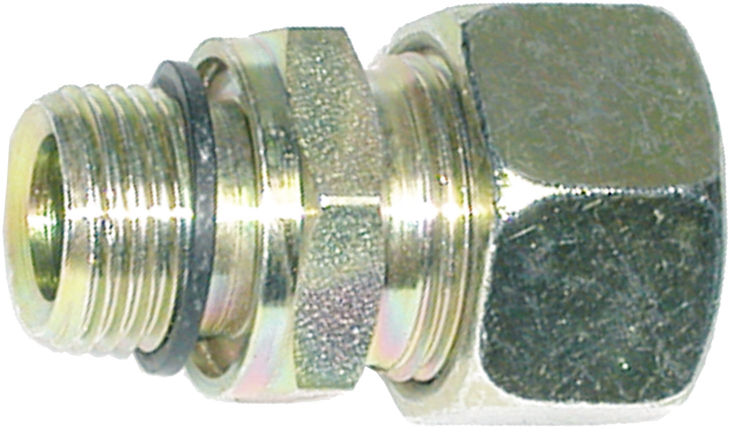 Einschraubverschraubung "GE-SR", schwer, R 1/4", RA 12, gerade, weichdichtend