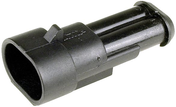 Herth + Buss Steckgehäuse "AMP Tyco Superseal" 2-polig, TE Connectivity, Flachstecker, 50 290 836
