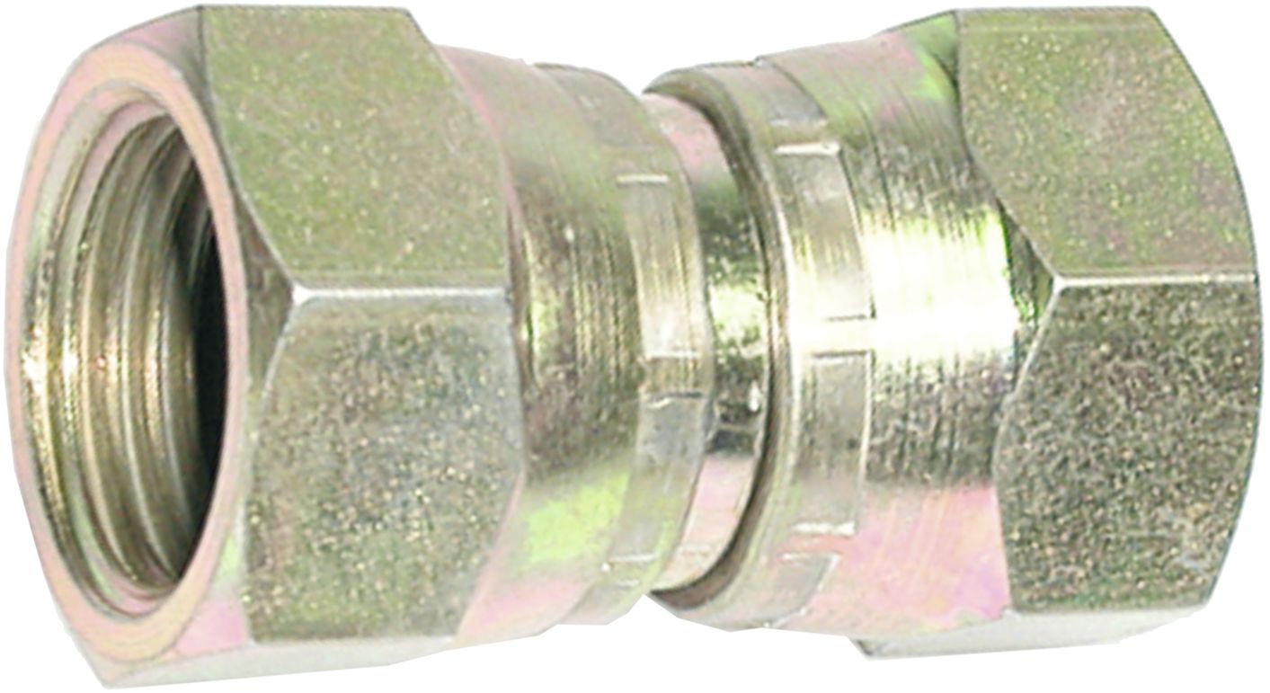 Doppelverbinder "GVO-R" gerade, G 1/2"-14 IG BSPP