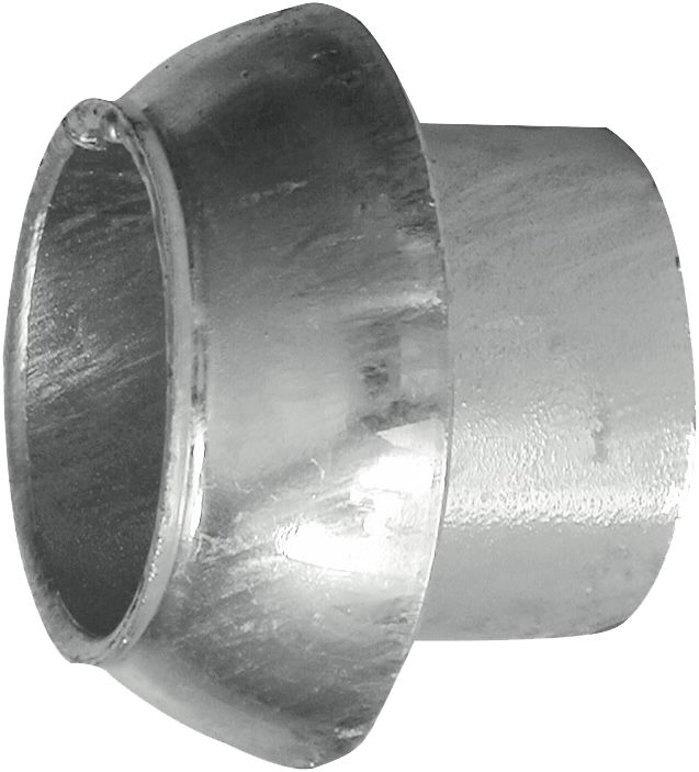 Hücobi V-Teil, 70 V-Teil mit Rohrstuten zum Anschweißen, Perrot, verzinkt, 2405 070000