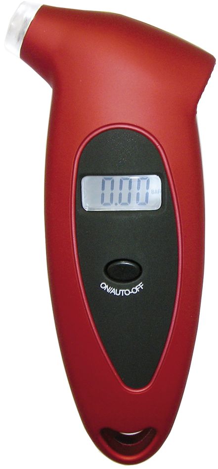 Tip Top Luftdruckprüfer Digital, Messbereich 0 bis 145 psi