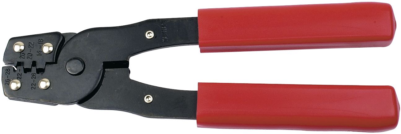 Herth + Buss Crimpzange 1 – 4 mm² für unisolierte Kontakte, zurückfedernd, 90 942 054