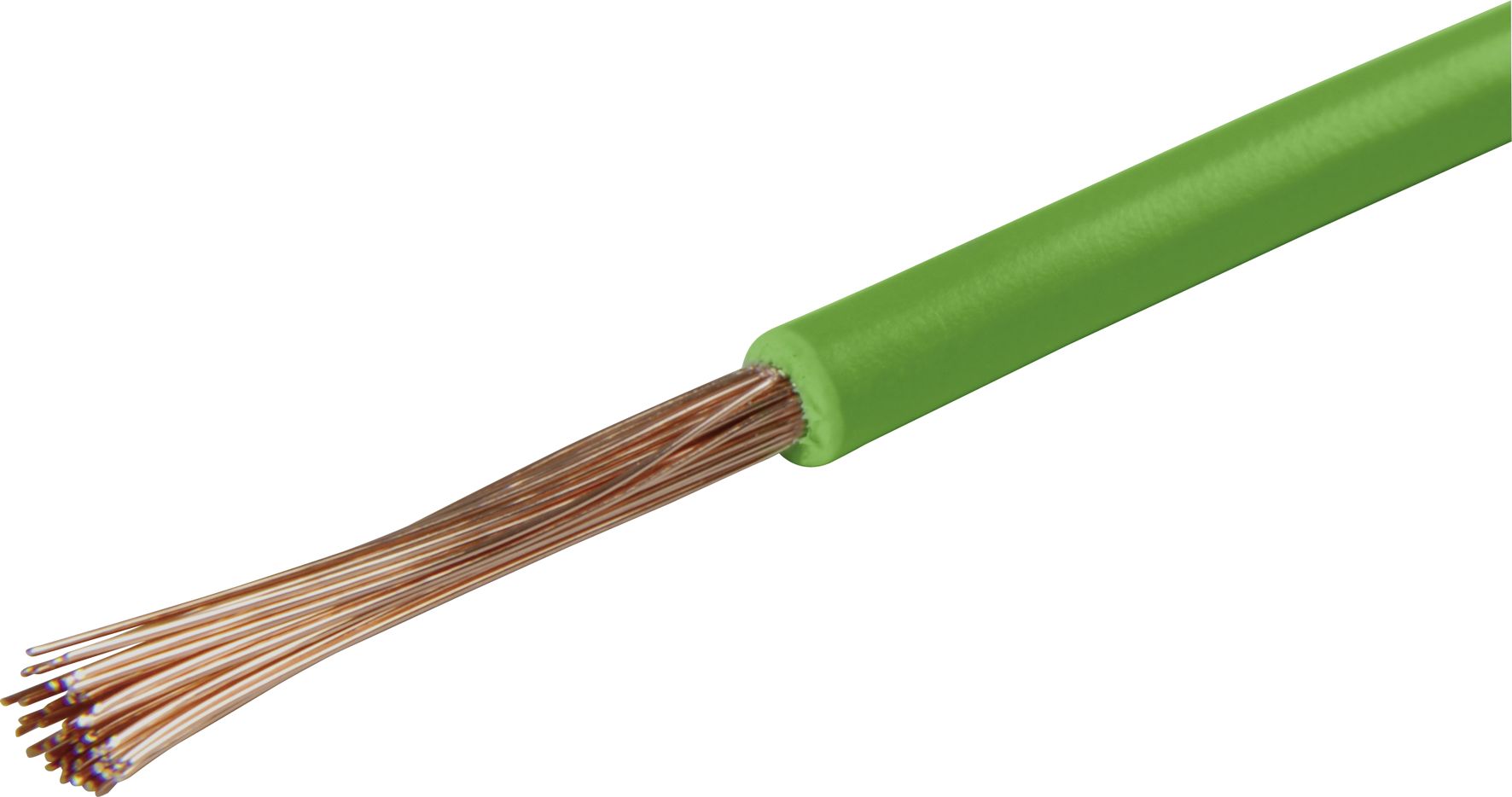 Herth + Buss Elektroleitung FLY, 1 x 2,5 mm², grün, 50 m Dispenser Box, 51 275 109/04