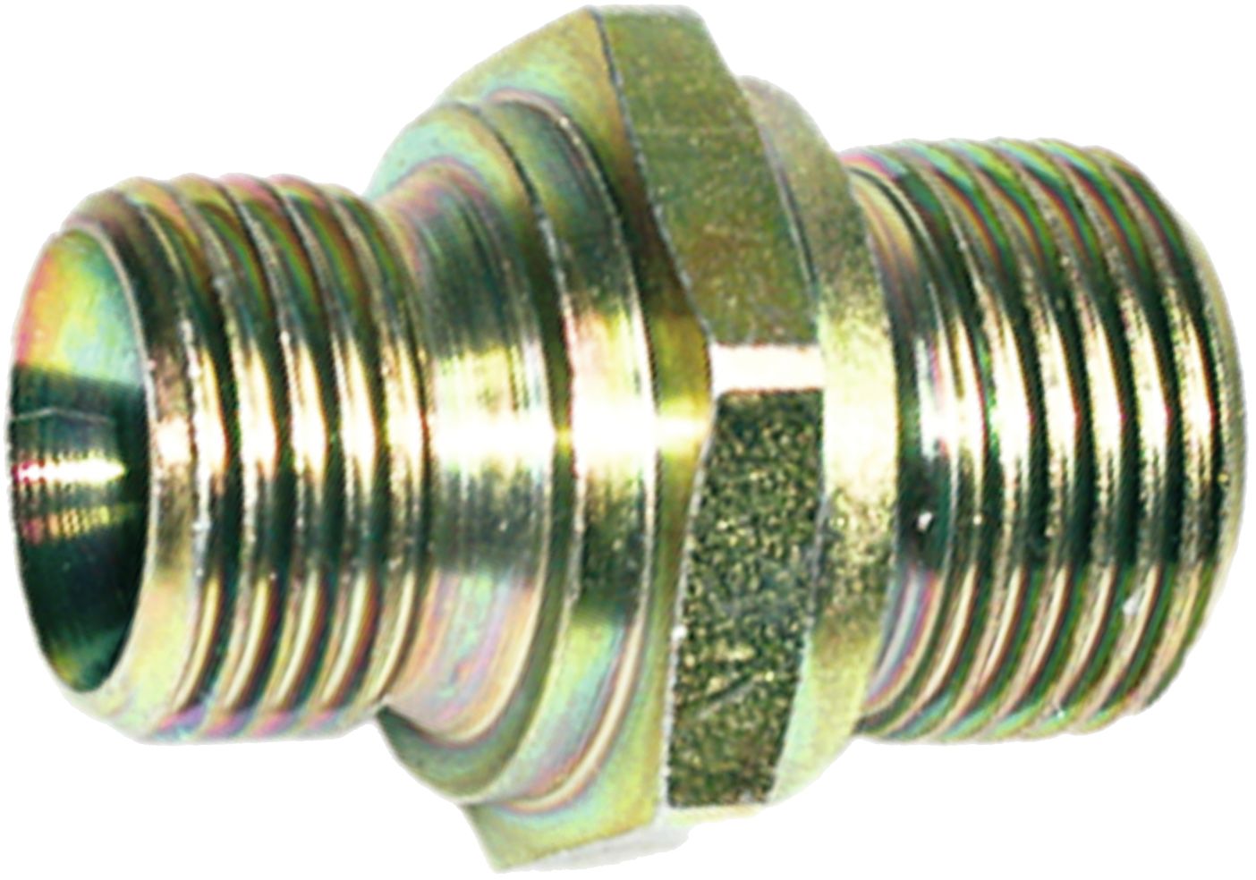 Gewindenippel "RST-R", G 5/8"-14 AG BSPP; G 1/2"-14 AG BSPP, Form A (DIN 3852), gerade, reduziert, Abdichtung durch Kegelgewinde