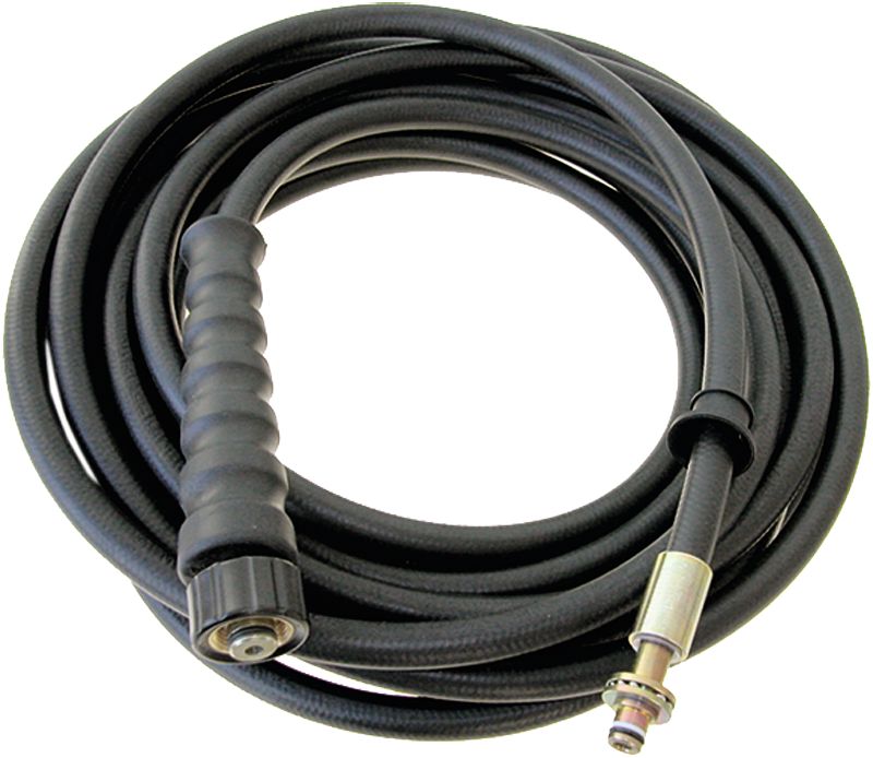 Hochdruckschlauch "1 SN", NW 8 mm, 10 m, Drehstecknippel 11 mm; Überwurfmutter M 22 x 1,5, schwarz, für Kärcher