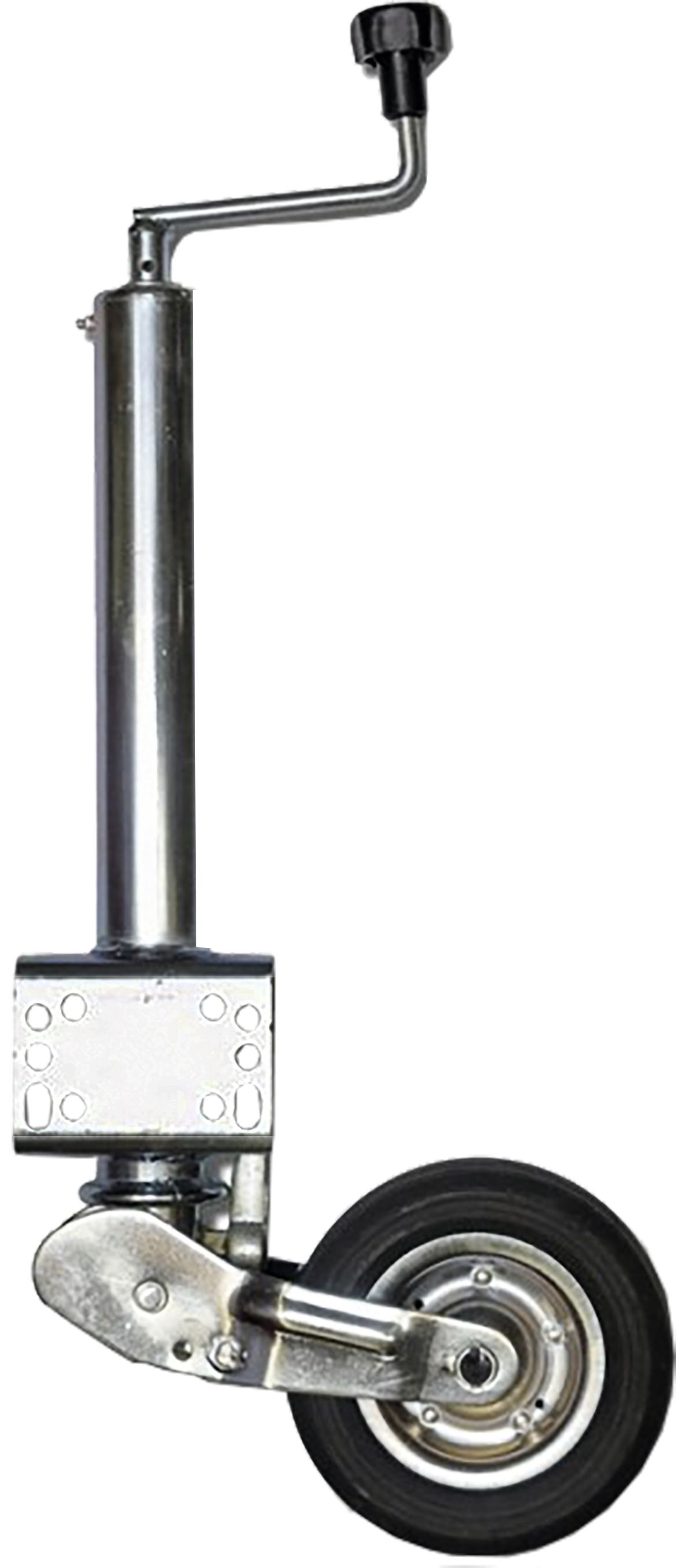 TRAILER POOL Stützrad Stützlast 250 kg, Rohr 60 x 470 mm, automatisch, Anschraubplatte, 016 013 001