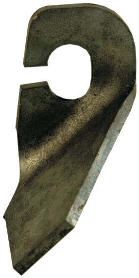 MWS Flügelmesser rechts 55 x 30 x 3 mm, kurz, für Amazone Mäher Grasshopper GH, GHL, GHLT, 62-0060-12-01-7