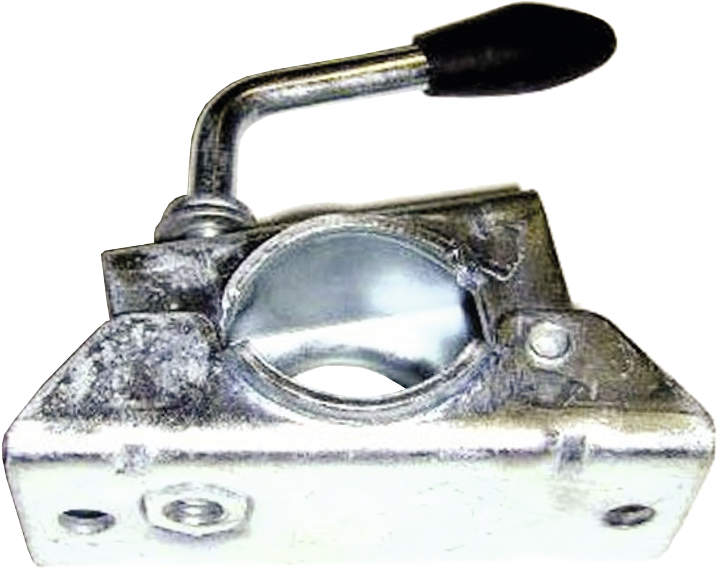 TRAILER POOL Klemmbügel für Abstellstütze und Stützrad mit 48 mm-Außenrohr Stahl, 016 008 101