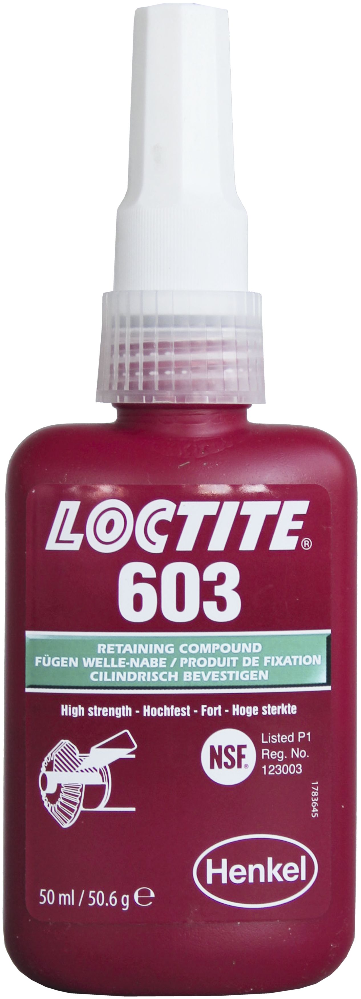 Loctite Fügekleber "603" hochfest, 50 ml, 142442