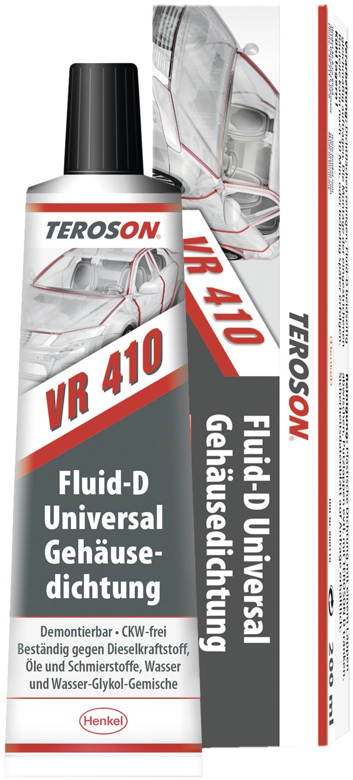 Teroson Gehäusedichtung "Fluid-D", 75 ml, blau, 800109