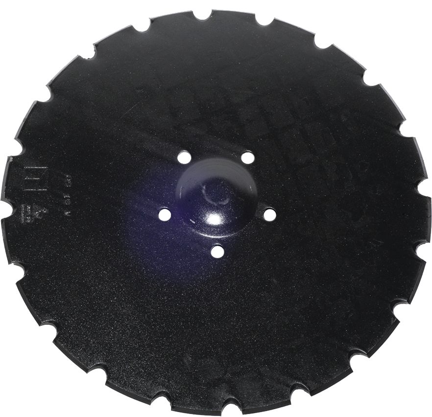 NIAUX 200 Säscheibe 400 x 4,5 mm, LK 104 mm, gewölbt, gezahnt, für Sämaschine Kerner, Väderstad, 31-34000