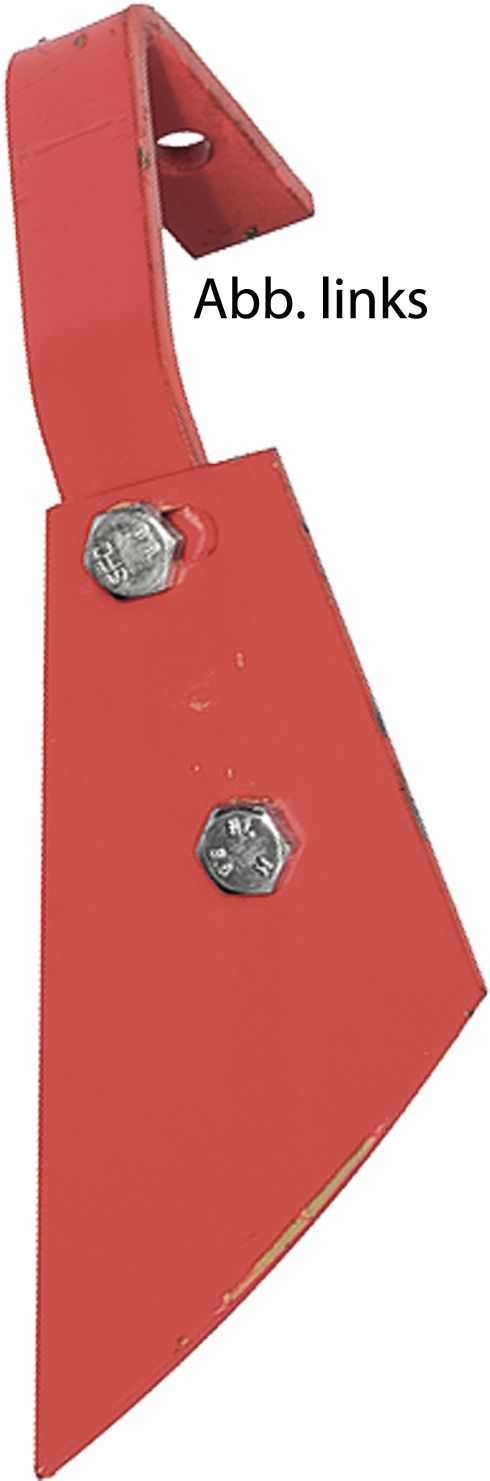 Industriehof Abstreifer rechts für universal, Scheiben mit 510 mm Durchmesser, 31-003R