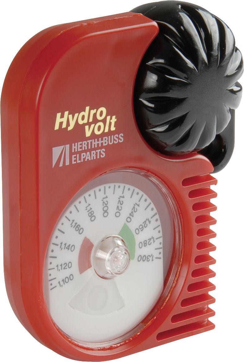 Herth + Buss Säureprüfer "Hydrovolt" 1,10 – 1,30 g/cm³, Länge 195 mm, 91 970 017