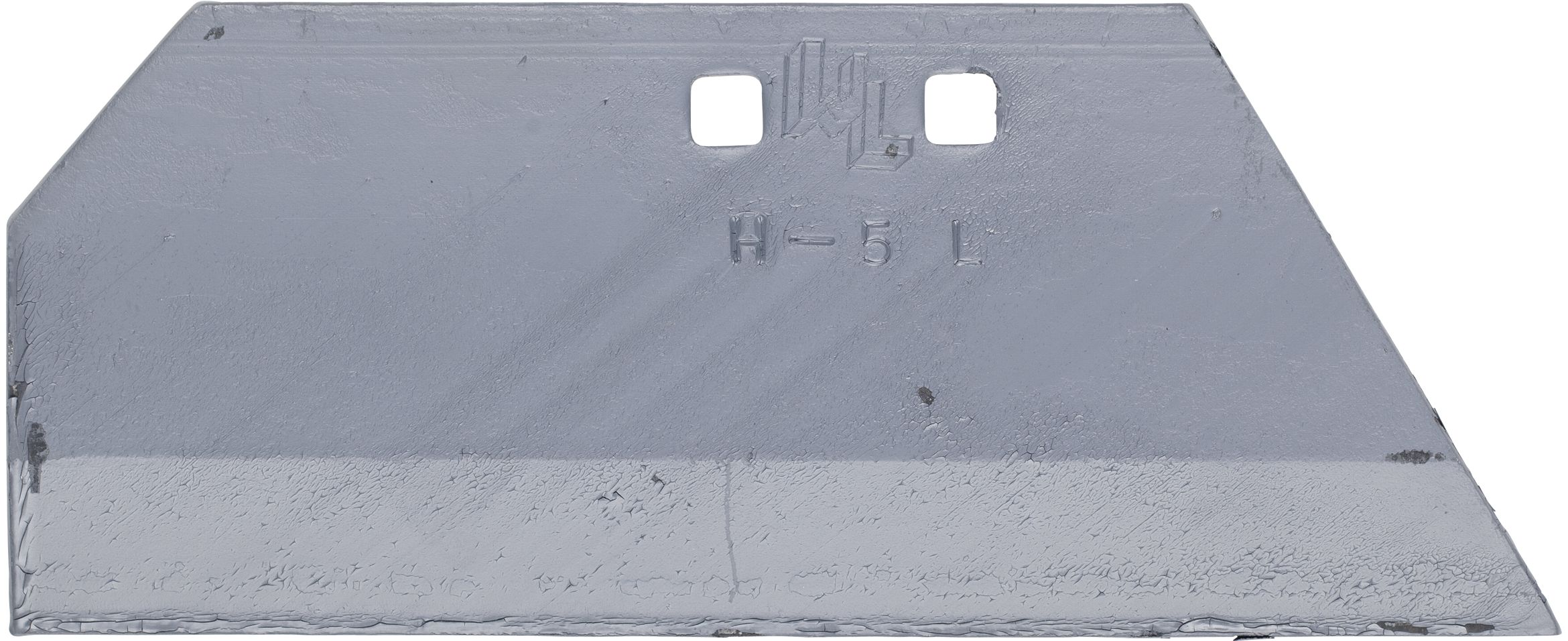 Düngereinlegerschar links, geschnittene Ware, H 5 L für Pflug Frost