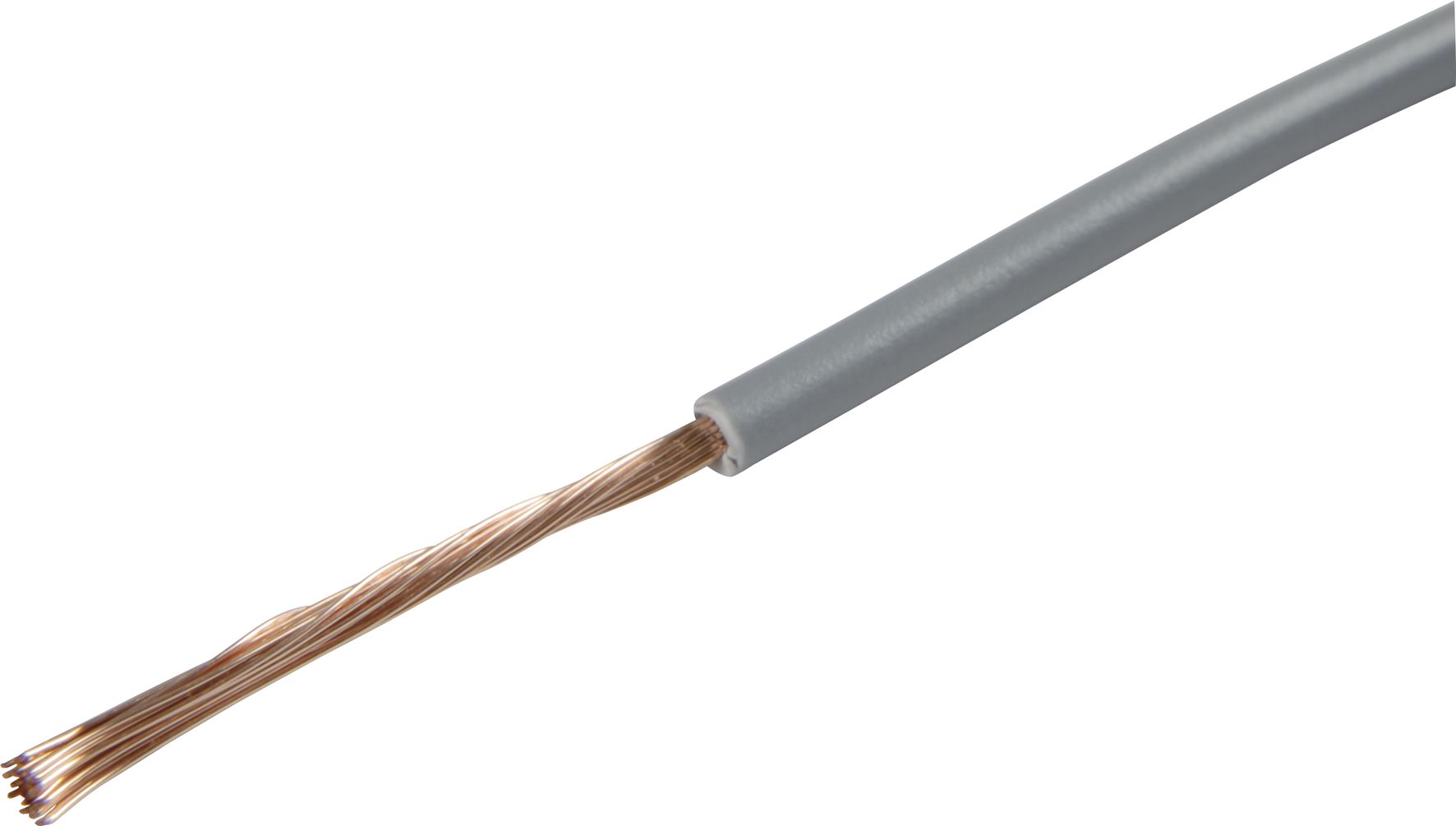 Herth + Buss Elektroleitung FLY, 1 x 0,75 mm², grau, 50 m Dispenser Box, 51 275 106/03