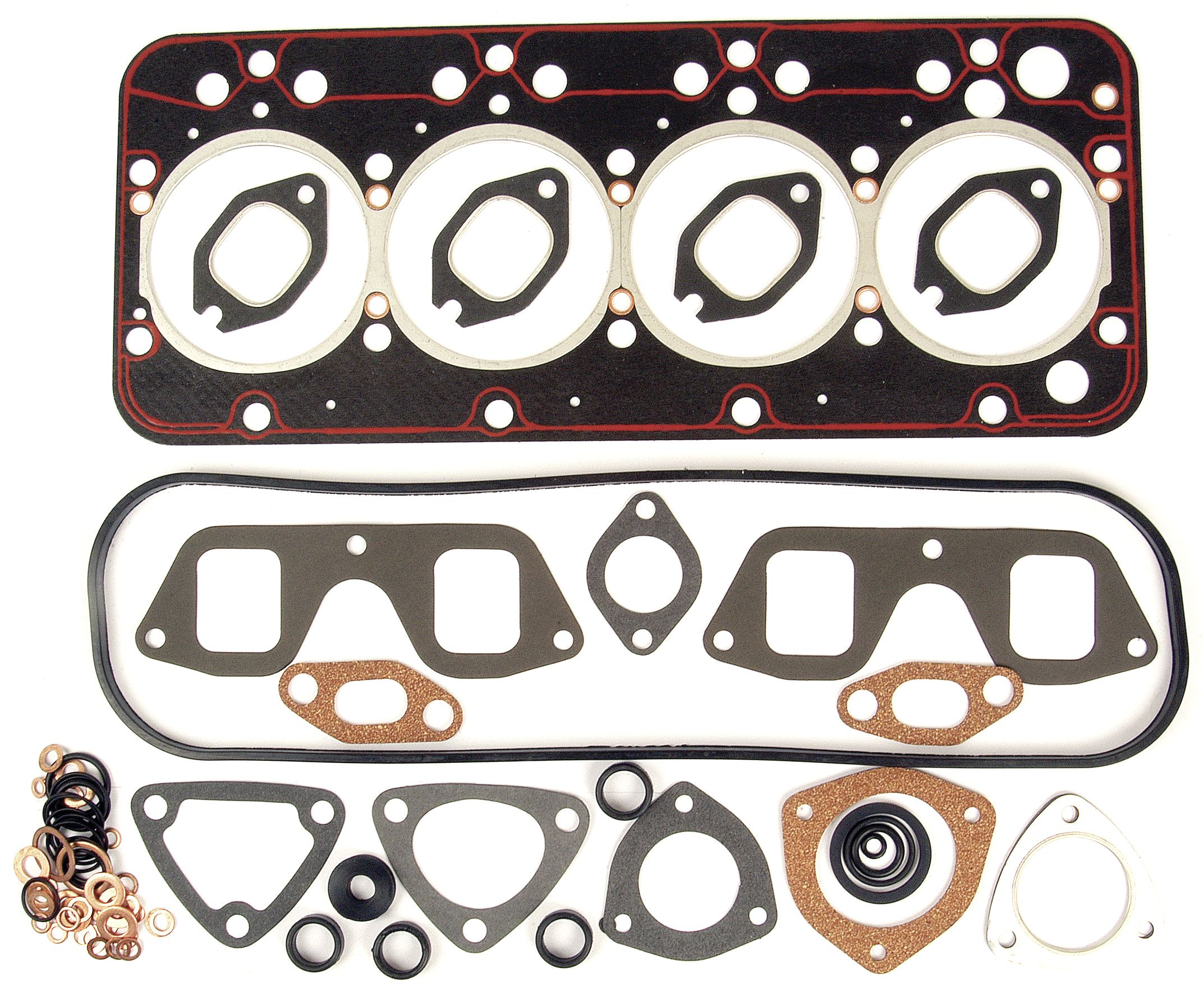 Motordichtsatz oben, für 4-Zylinder-Motor 8045; 8045.05, Traktor Fiat, New Holland