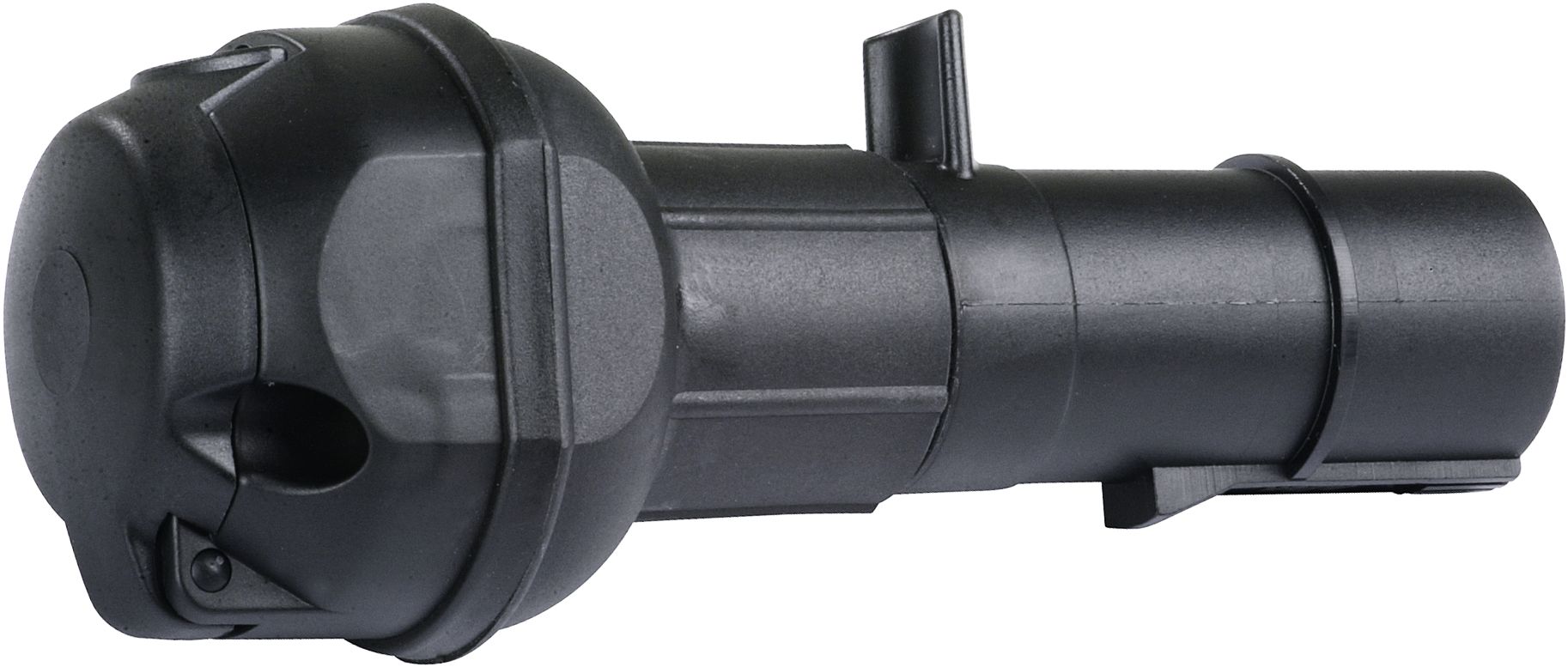 Herth + Buss Spannungswandler "N-Typ" für 7-polige 24 V-Steckdose N-Typ (ISO 1185) auf 7-poligen 12 V-Stecker N-Typ (ISO 1724), 76 121 156