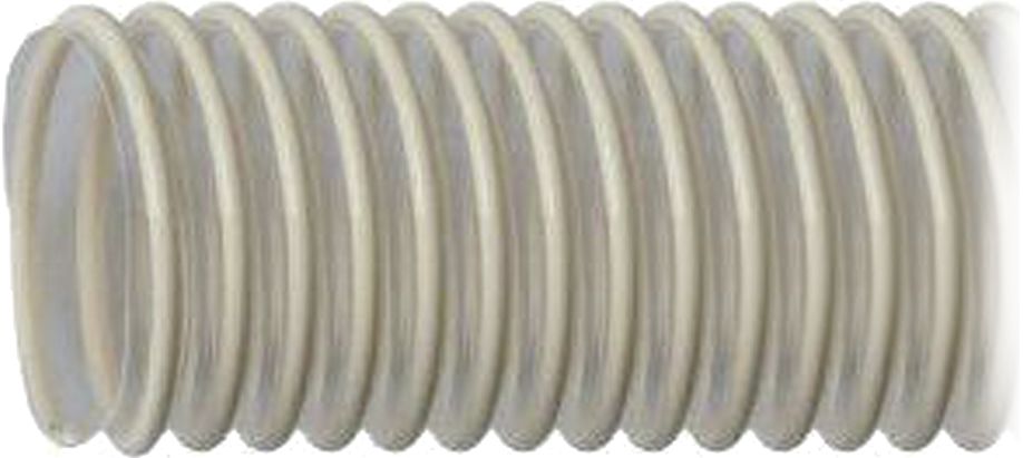 Hücobi Absaugschlauch, "Cobiopru", Ø 25, PU (Polyurethan), Hart-PVC-Spirale, grau, 1333 025000