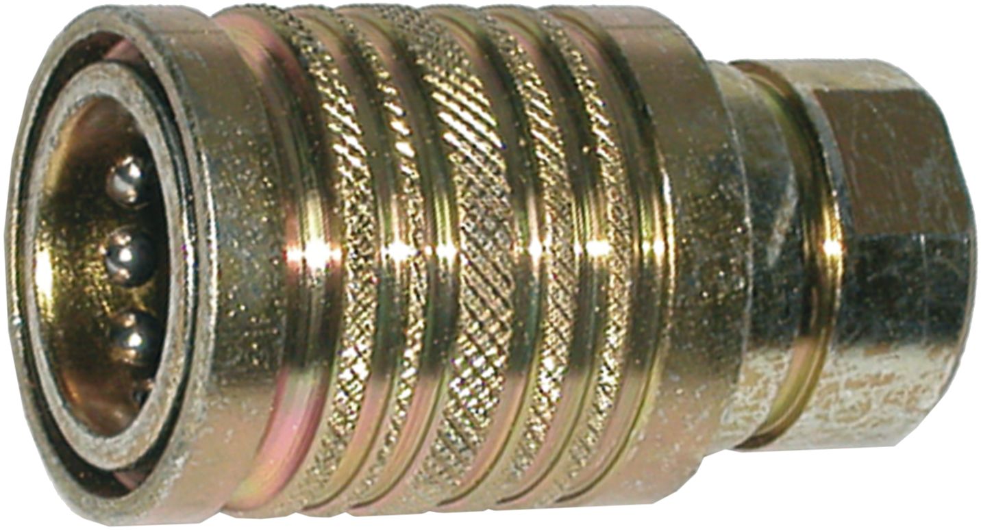 Kupplungsmuffe "UDK" unter Druck kuppelbar, Withworth-Rohrgewinde (BSPP), zylindrisch, BG 03, G 1/2"-14 IG BSPP