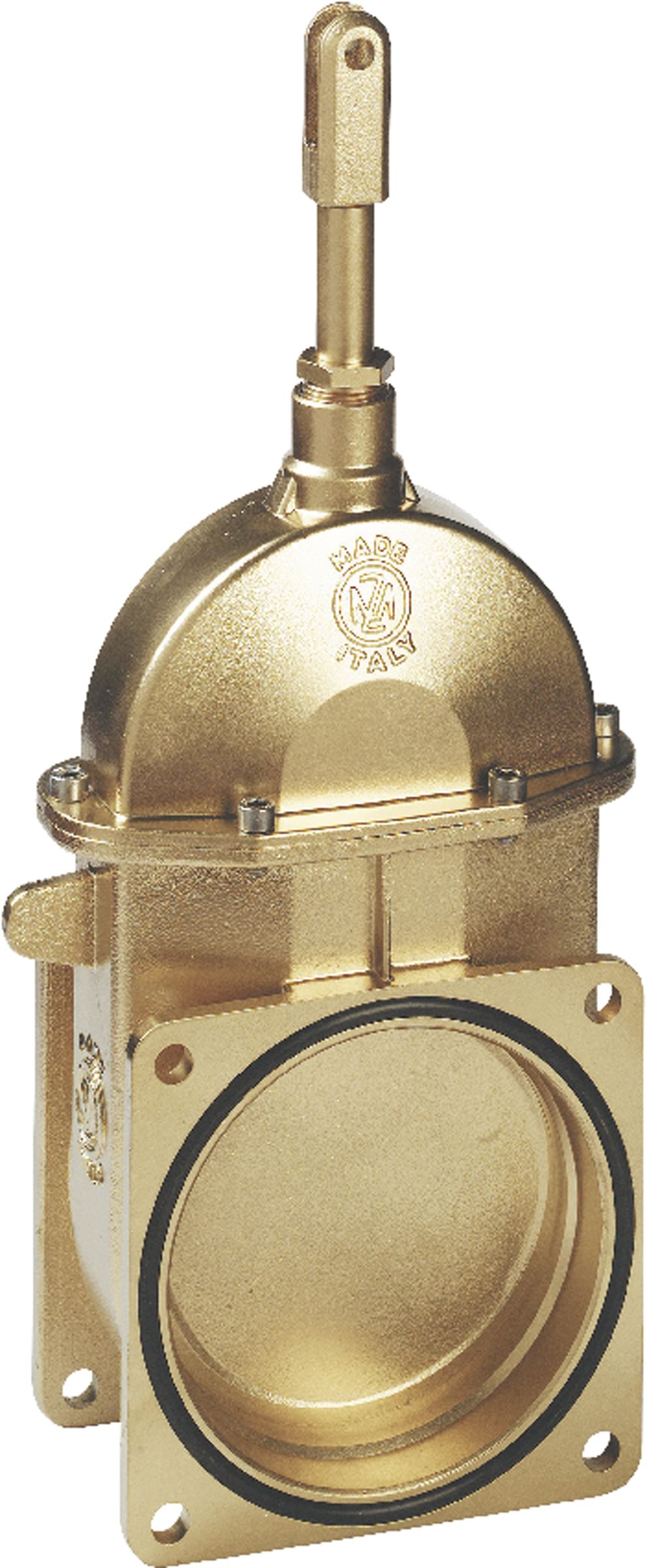 MZ Gülleschieber 6", 2 x Flansch, 2 x Dichtring, Edelstahlschrauben, großes Oberteil