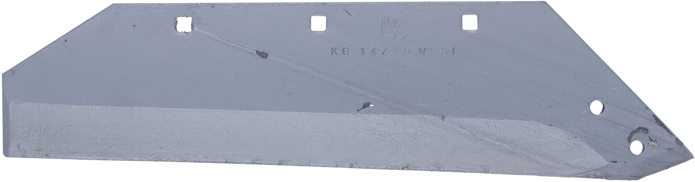 Wechselspitzenschar, rechts, geschnittene Ware, KG 14/16 WSS, für Krone