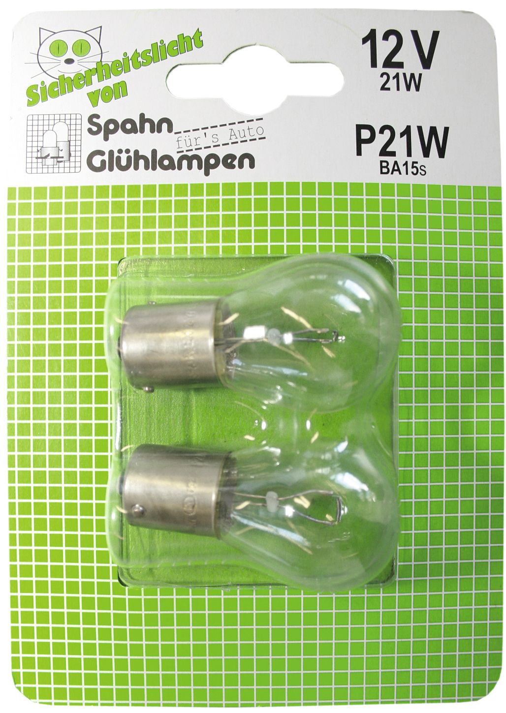 Kugellampe, 12 V/4 W, BA15s, in Blisterpackung