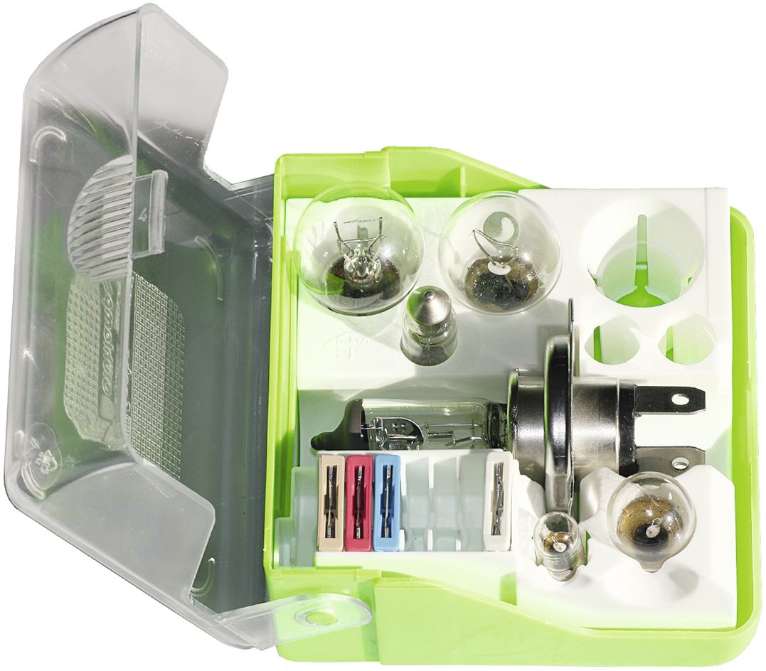 Lampenbox "H4", 12 V, 10-teilig