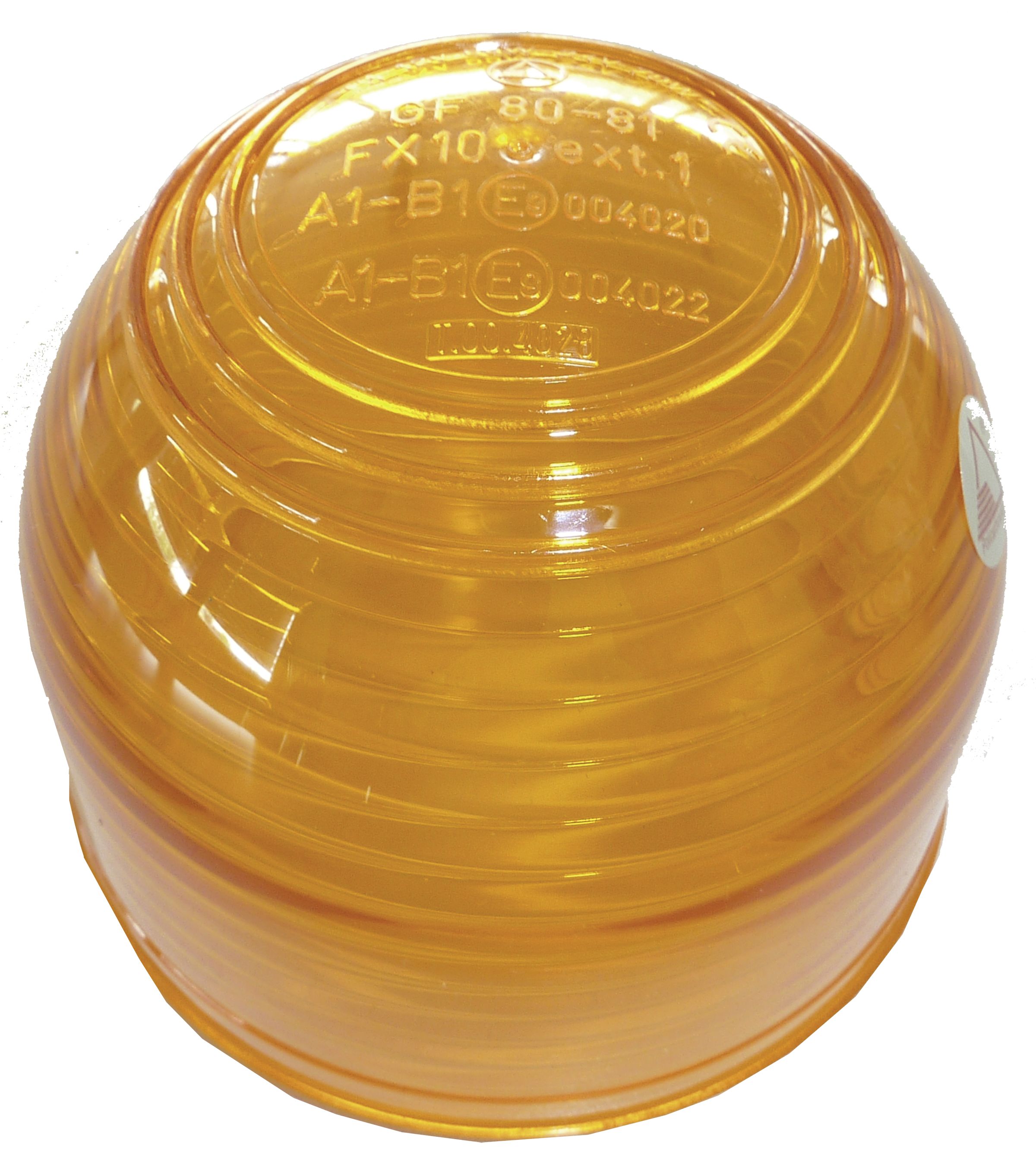 Lichtscheibe orange, für Rundumleuchte "RUK 700/782" mit flexiblen Sockel