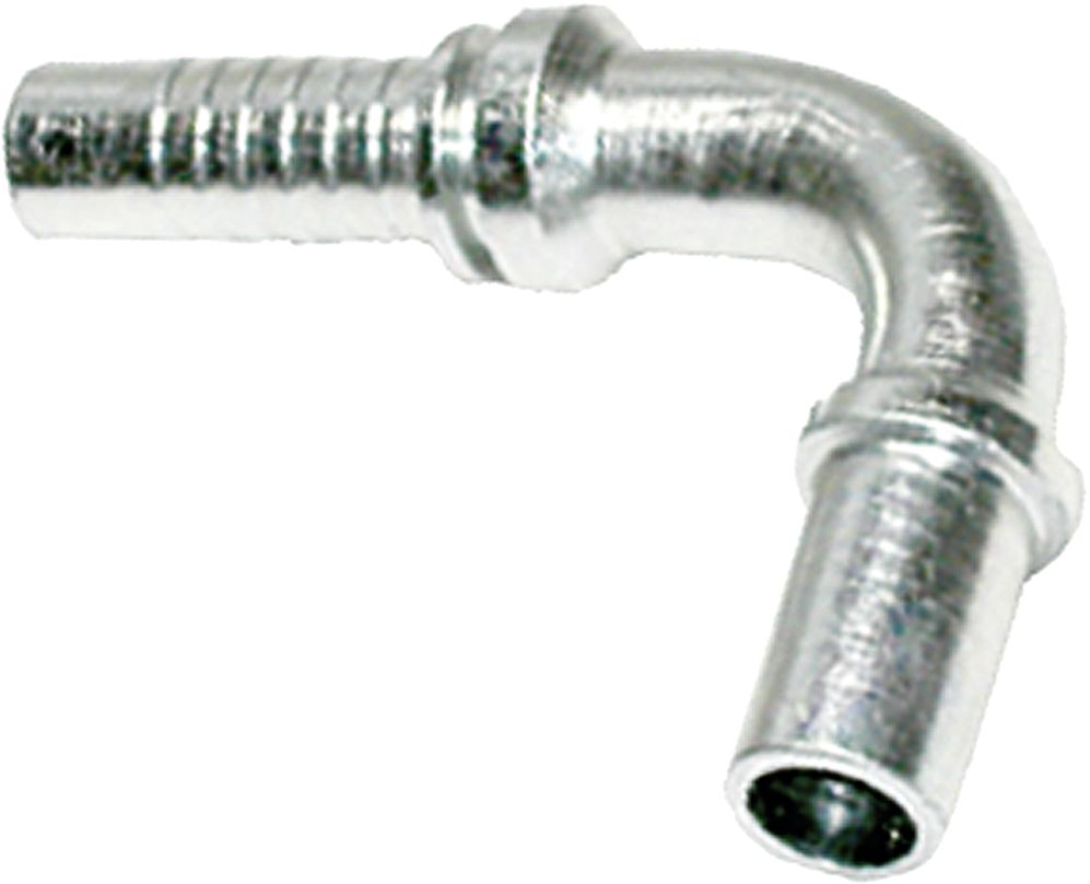 Rohrstutzen "BEL" NW DN 6 - 1/4", RA 08, 90 ° abgewinkelt, leicht